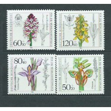 Alemania Federal Correo 1984 Yvert 1058/61 ** Mnh Flores