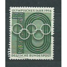 Alemania Federal Correo 1956 Yvert 107 usado