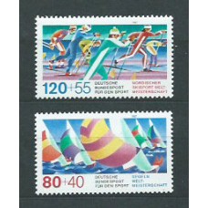 Alemania Federal Correo 1987 Yvert 1142/3 ** Mnh Deportes