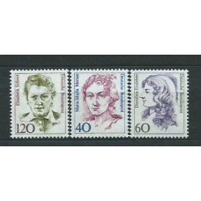 Alemania Federal Correo 1987 Yvert 1163/5 ** Mnh Personajes