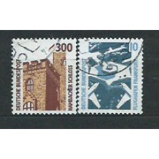 Alemania Federal Correo 1988 Yvert 1179/80 usado