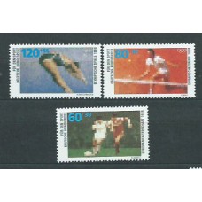 Alemania Federal Correo 1988 Yvert 1185/7 ** Mnh Deportes