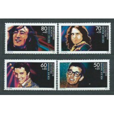 Alemania Federal Correo 1988 Yvert 1194/7 ** Mnh Idolos de la Música