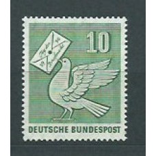 Alemania Federal Correo 1956 Yvert 123 ** Mnh Dia del Sello