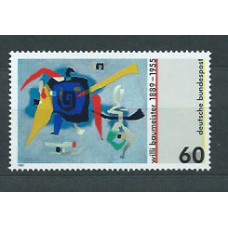 Alemania Federal Correo 1989 Yvert 1235 ** Mnh Pintura