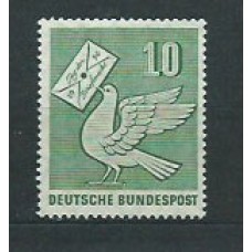 Alemania Federal Correo 1956 Yvert 123 * Mh Dia del Sello