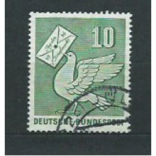 Alemania Federal Correo 1956 Yvert 123 usado