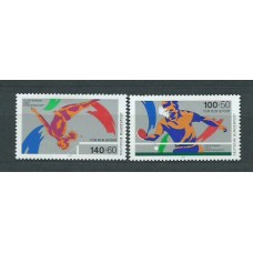 Alemania Federal Correo 1989 Yvert 1240/1 ** Mnh Deportes