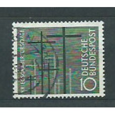 Alemania Federal Correo 1956 Yvert 124 usado