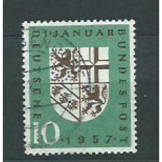 Alemania Federal Correo 1957 Yvert 125 usado