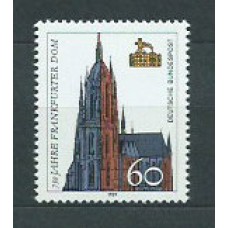 Alemania Federal Correo 1989 Yvert 1266 ** Mnh Catedral