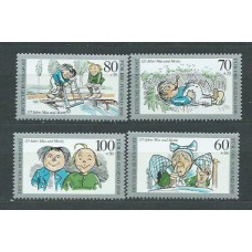 Alemania Federal Correo 1990  Yvert 1287/90 ** Mnh