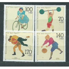 Alemania Federal Correo 1991 Yvert 1331/4 ** Mnh Deportes