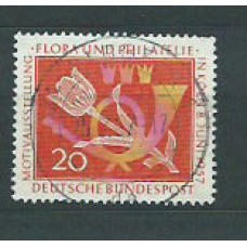 Alemania Federal Correo 1957 Yvert 133 usado