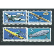 Alemania Federal Correo 1991 Yvert 1354/7  ** Mnh Aviones