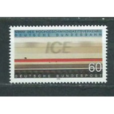 Alemania Federal Correo 1991 Yvert 1362 ** Mnh Tren