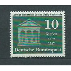 Alemania Federal Correo 1957 Yvert 137 ** Mnh