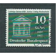 Alemania Federal Correo 1957 Yvert 137 usado