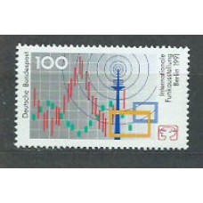 Alemania Federal Correo 1991 Yvert 1381 ** Mnh Año de la Radio