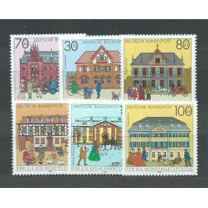 Alemania Federal Correo 1991 Yvert 1395/400 ** Mnh