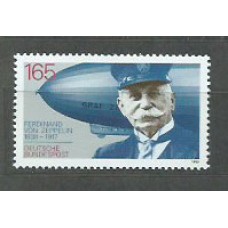 Alemania Federal Correo 1992 Yvert 1424 ** Mnh Zeppelin