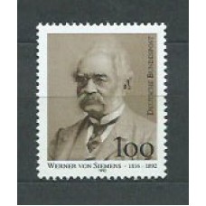 Alemania Federal Correo 1992 Yvert 1474 ** Mnh Personaje