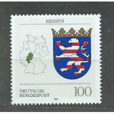 Alemania Federal Correo 1993 Yvert 1492 ** Mnh Escudo