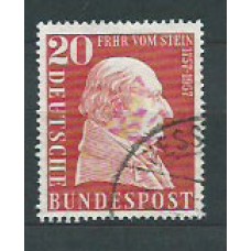 Alemania Federal Correo 1957 Yvert 149 usado