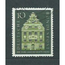 Alemania Federal Correo 1957 Yvert 150 usado