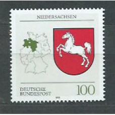 Alemania Federal Correo 1993 Yvert 1518 ** Mnh Escudo