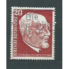 Alemania Federal Correo 1957 Yvert 152 usado