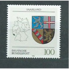 Alemania Federal Correo 1994 Yvert 1544 ** Mnh Escudo
