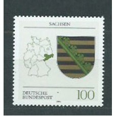 Alemania Federal Correo 1994 Yvert 1554 ** Mnh Escudo