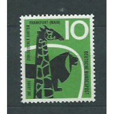 Alemania Federal Correo 1958 Yvert 159 ** Mnh Fauna