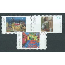 Alemania Federal Correo 1995 Yvert 1606/8 ** Mnh Pintura