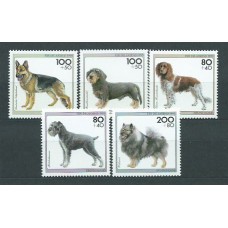 Alemania Federal Correo 1995 Yvert 1629/33 ** Mnh Perros