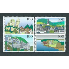 Alemania Federal Correo 1995 Yvert 1639/42 ** Mnh