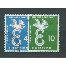 Alemania Federal Correo 1958 Yvert 164/5 usado