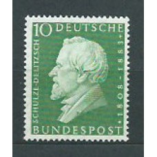 Alemania Federal Correo 1958 Yvert 167 ** Mnh Personaje