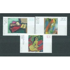 Alemania Federal Correo 1996 Yvert 1675/7 ** Mnh Pintura