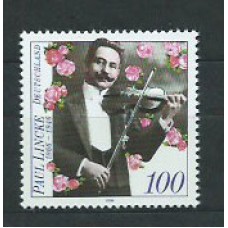 Alemania Federal Correo 1996 Yvert 1708 ** Mnh Música