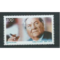 Alemania Federal Correo 1996 Yvert 1726 ** Mnh Personaje