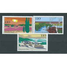 Alemania Federal Correo 1997 Yvert 1775/7 ** Mnh Paisages