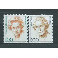 Alemania Federal Correo 1997 Yvert 1787/8 ** Mnh Personajes