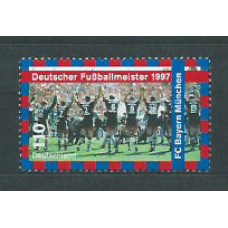 Alemania Federal Correo 1997 Yvert 1790 ** Mnh Fútbol