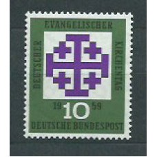 Alemania Federal Correo 1959 Yvert 187 ** Mnh Religión