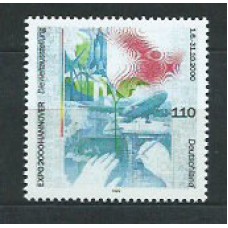 Alemania Federal Correo 1999 Yvert 1874 ** Mnh Avión