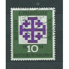 Alemania Federal Correo 1959 Yvert 187 usado