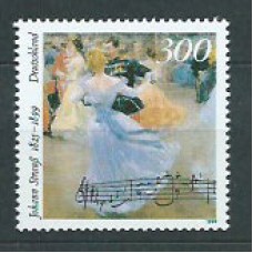 Alemania Federal Correo 1999 Yvert 1893 ** Mnh Música