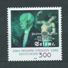 Alemania Federal Correo 1999 Yvert 1908 ** Mnh Música